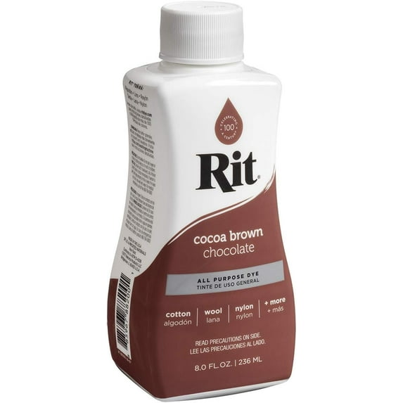 Rit Liquid Dye, 236 ml (Cocoa Brown)