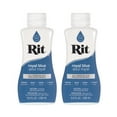 thumbnail image 1 of Rit Liquid All Purpose Dye (2 PACK) - Craft County - Paint Fabrics & More – Most Sought-After Color Selection for Tie-Dye, Dip-Dye, Marble, Ombre, & Shibori, 8 fl. Oz., 1 of 1