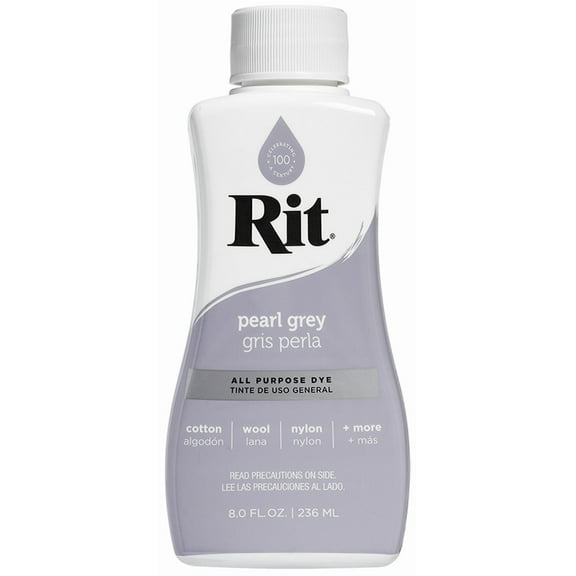 Rit Pearl Grey All Purpose Dye, 8.0 fl oz