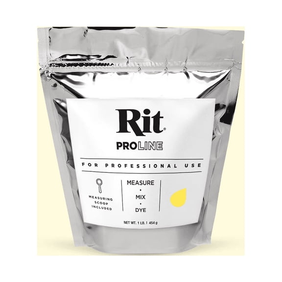Rit ProLine Powder Dye - Lemon Yellow, 1 lb
