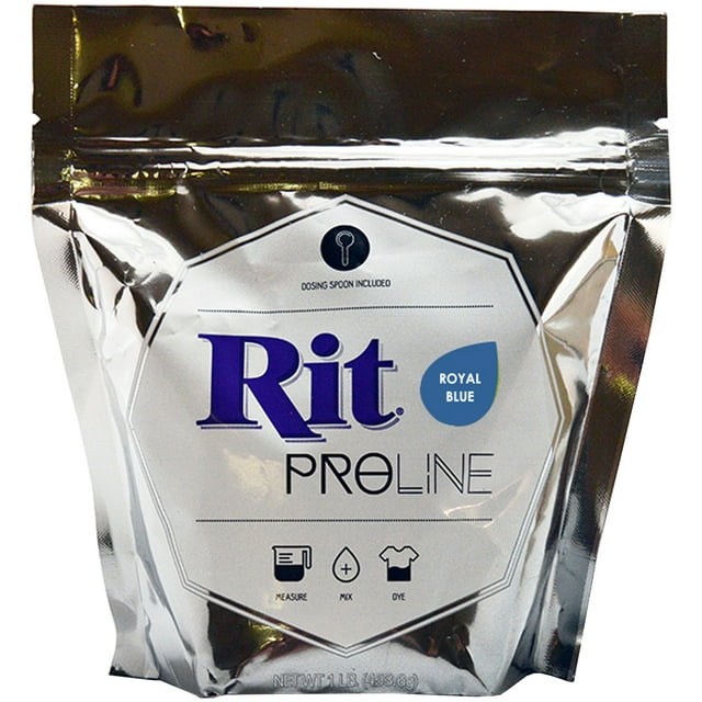 Rit Proline Dye Powder 1lb Bag-Royal Blue - Walmart.com