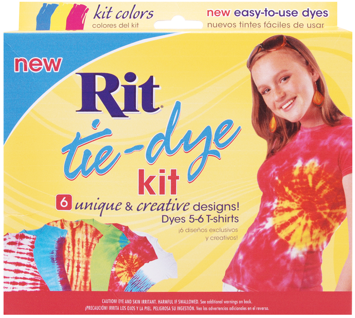 Rit Tie-Dye Kit, Red, Blue, Yellow - image 1 of 3