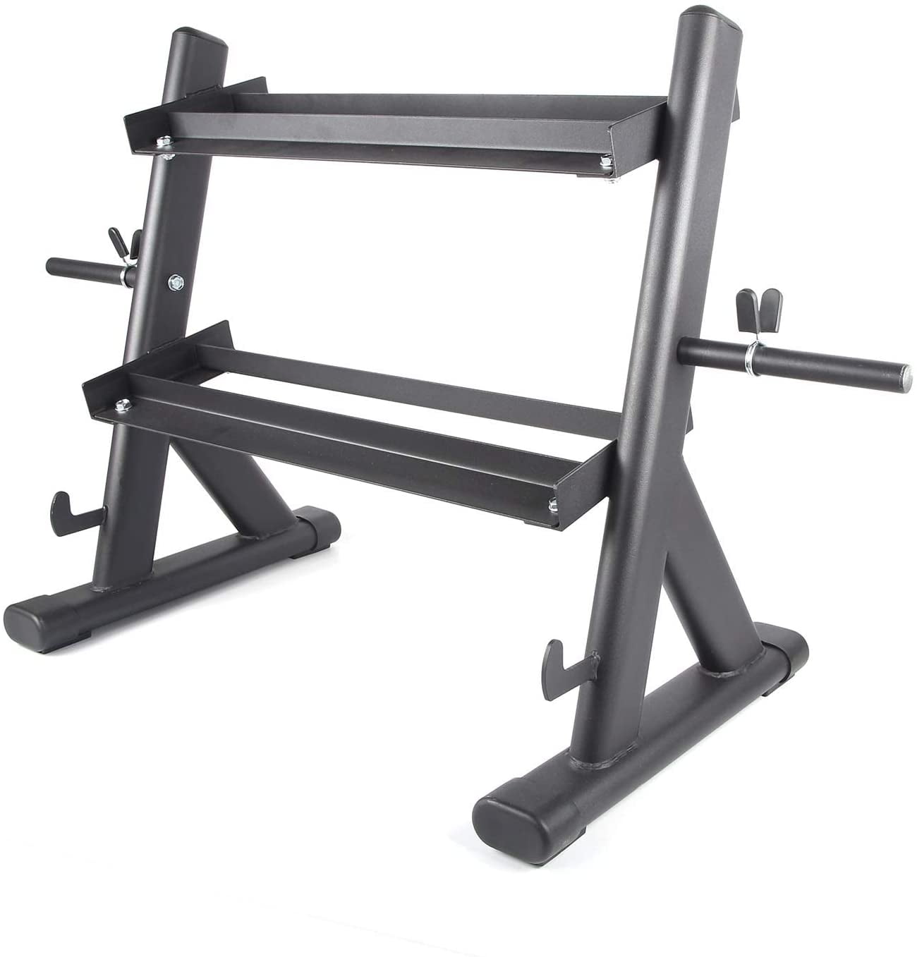 RitFit 3 Tier Dumbbell Barbell Rack Stand Only Heavy Duty