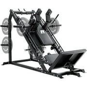 RitFit Gazelle Pro 3 in 1 Leg Press and Hack Squat Machine - High-Tensile Steel Leg Press Machine, 2000 lbs Capacity, Adjustable Angles, Hack Squat Machine with Weight Storage, for Home Gym Black