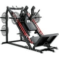 thumbnail image 1 of RitFit Gazelle Pro 3 in 1 Leg Press and Hack Squat Machine - High-Tensile Steel Leg Press Machine, 2000 lbs Capacity, Adjustable Angles, Hack Squat Machine with Weight Storage, for Home Gym (Red), 1 of 10