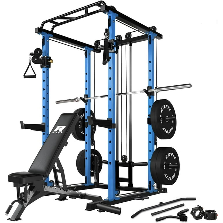 With Cable System Gym Rig Rack Accessories Power Rack Half Squat