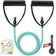 thumbnail image 1 of RitFit Single Resistance Exercise Band with Comfortable Handles（Light Blue  12~16LB), 1 of 4