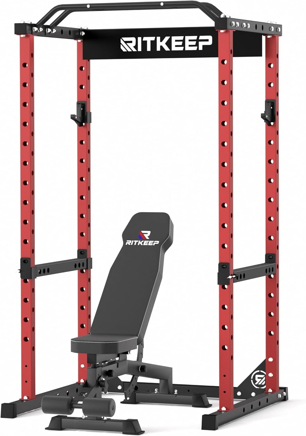 RitKeep Fitness RMAX 2250 Squat Power Rack with Incline Bench