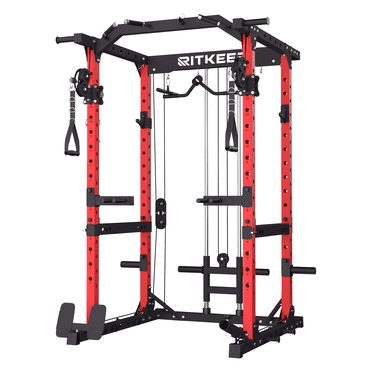 RitKeep M10 Power Cage for Home Strength Training, Workout Cable Machine