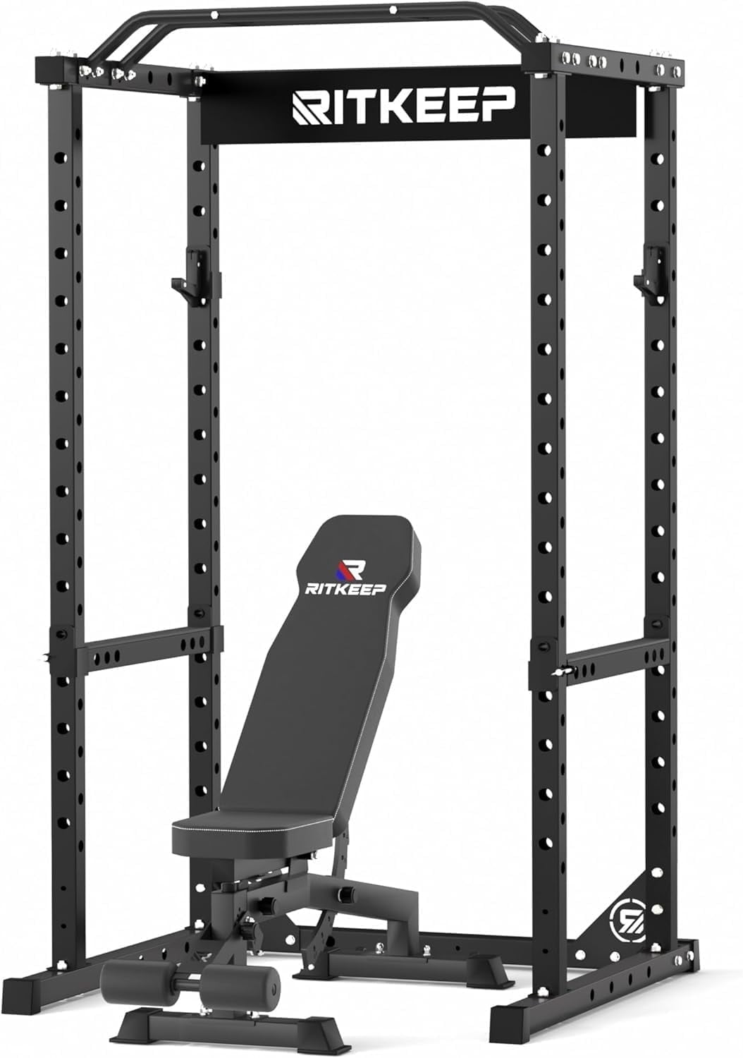 RECXAM レグザム POWER MAX 97 25㎝ RitKeep Fitness RMAX 2250 Squat Power Rack with Incline Bench