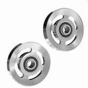 RitKeep PMAX 4750&5600 Aluminium Pulley Wheels Upgrade Kit   Heavy Duty, Smooth Glide, Rust-Resistant, for Home Gym Rack Systems   2 Pack