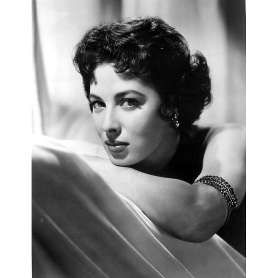 Rita Gam Leaning on Forearm Photo Print (8 x 10)