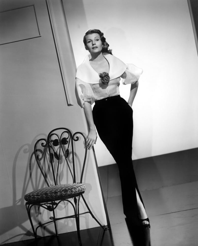 Rita Hayworth Canvas Art - (16 x 20)