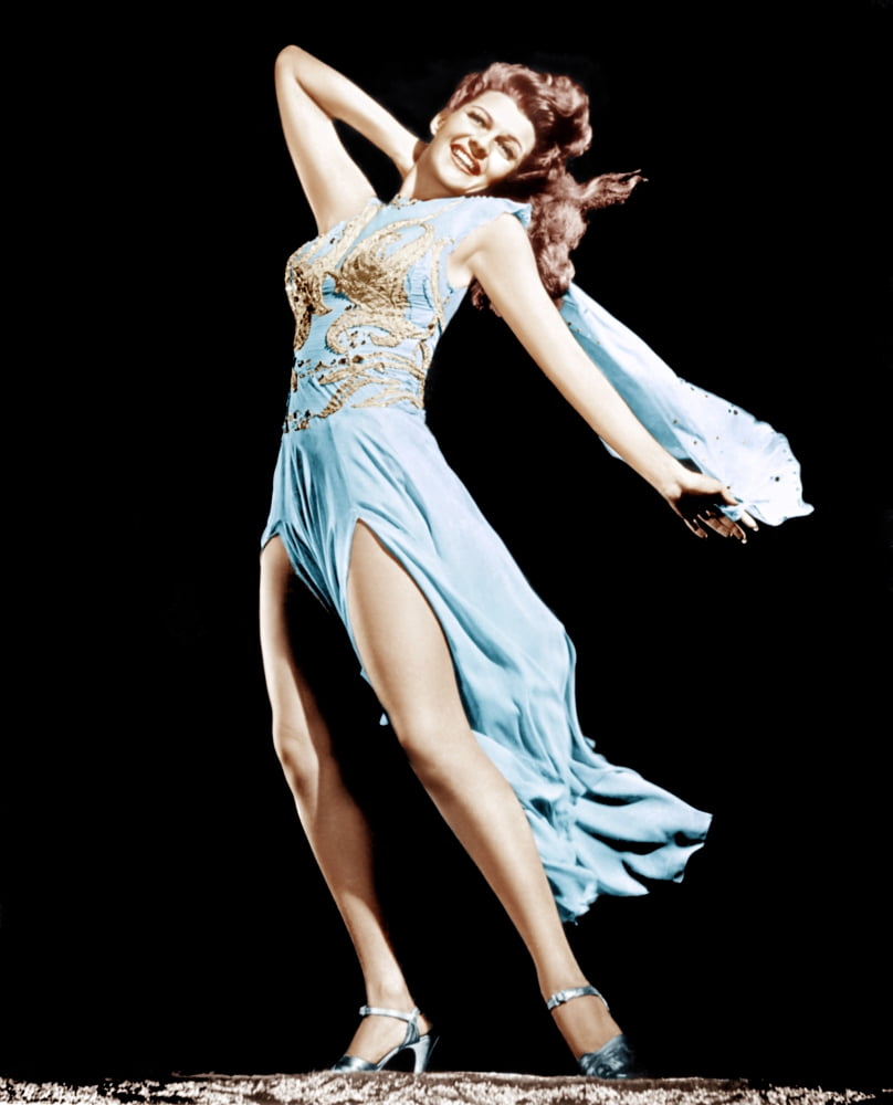 Rita Hayworth Canvas Art - (16 x 20)