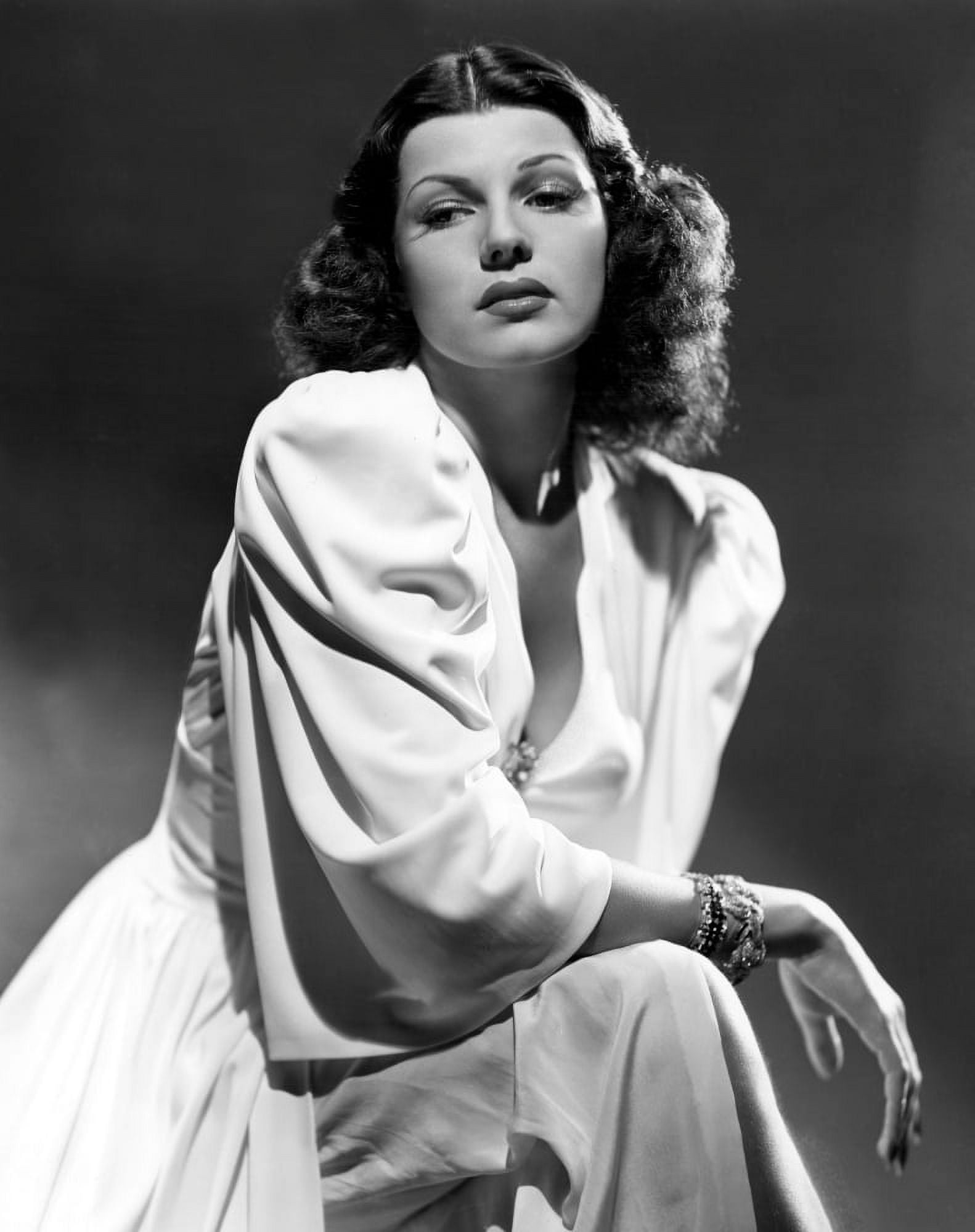 Rita Hayworth Canvas Art -  (16 x 20)