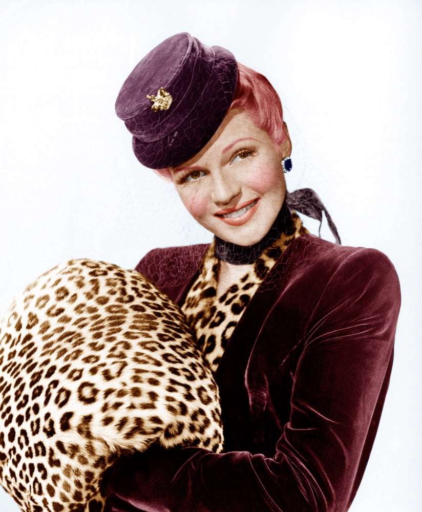Rita Hayworth Canvas Art - (16 x 20)