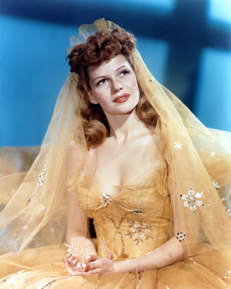 Rita Hayworth Canvas Art - (16 x 20)
