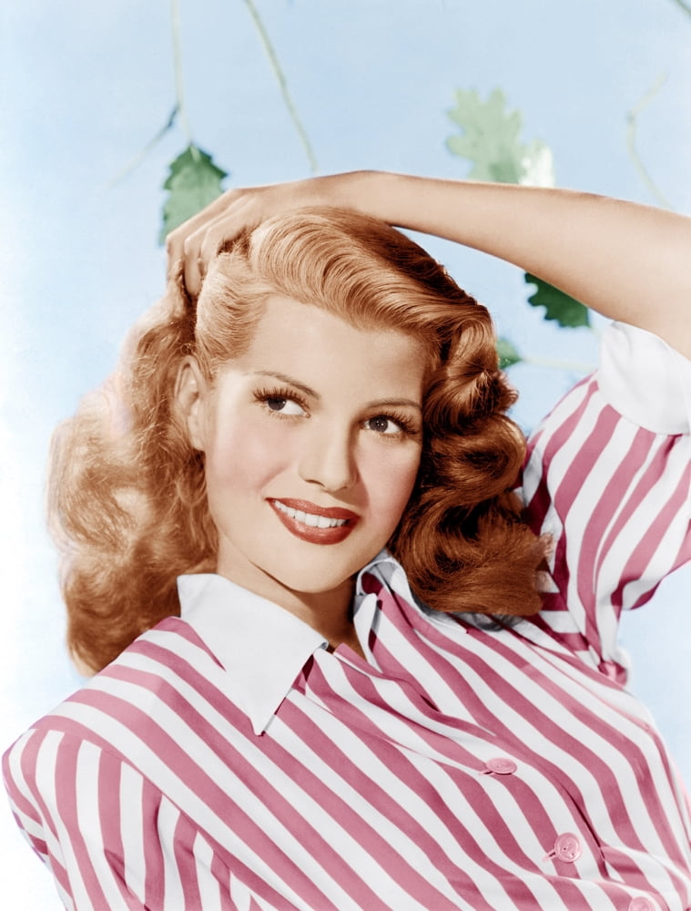 Rita Hayworth Canvas Art - (16 x 20)