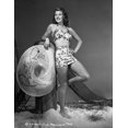 thumbnail image 1 of Rita Hayworth Leaning wearing a Swimming Suit Photo Print (24 x 30), 1 of 1