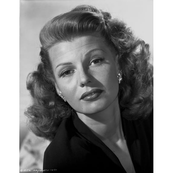 Rita Hayworth Posed with a Straight Face Photo Print (24 x 30)