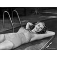 thumbnail image 1 of Rita Hayworth smiling with Hands Behind Her Head Photo Print (8 x 10), 1 of 1