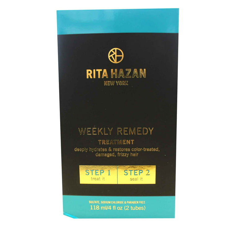 Rita Hazan New York Weekly Remedy Treatment Hair Care 2 Step 4oz