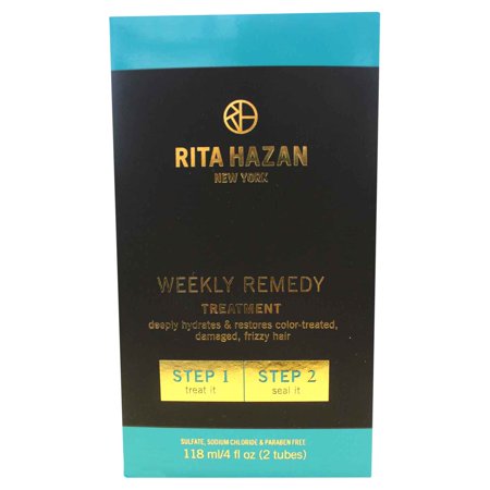 Rita Hazan New York Weekly Remedy Treatment Hair Care 2 Step 4oz