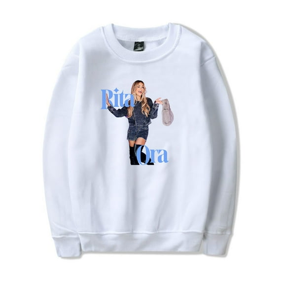 Rita Ora Merch Hoodie unisex fashion trend long sleeved round neck pullover