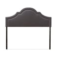 thumbnail image 1 of Rita Upholstered Queen Headboard in Dark Gray, 1 of 4