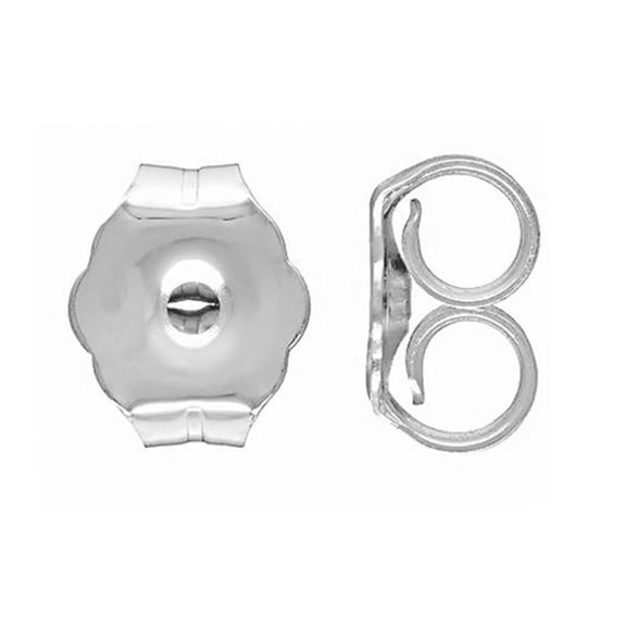 Ritastephens 14K Yellow, Rose Pink, or White Gold Butterfly Earring Backs (Small, Regular)