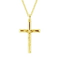 thumbnail image 1 of Ritastephens Sterling Silver Cross Pendant Necklace, 18 in, Cable Chain, Gift Box, 1 of 5