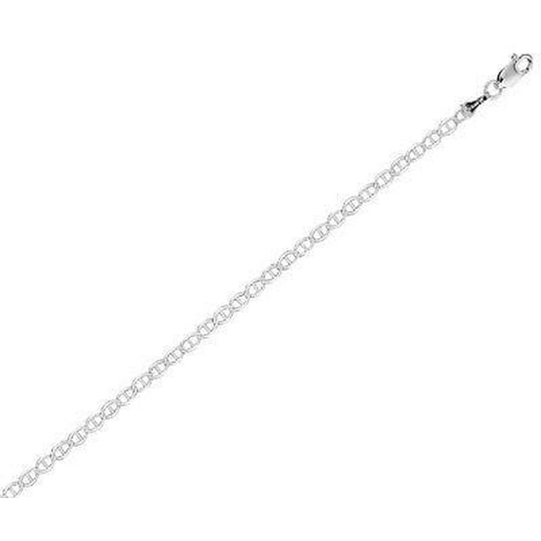7mm Byzantine Extender for Bracelet Chain Necklace Real 925 Sterling Silver