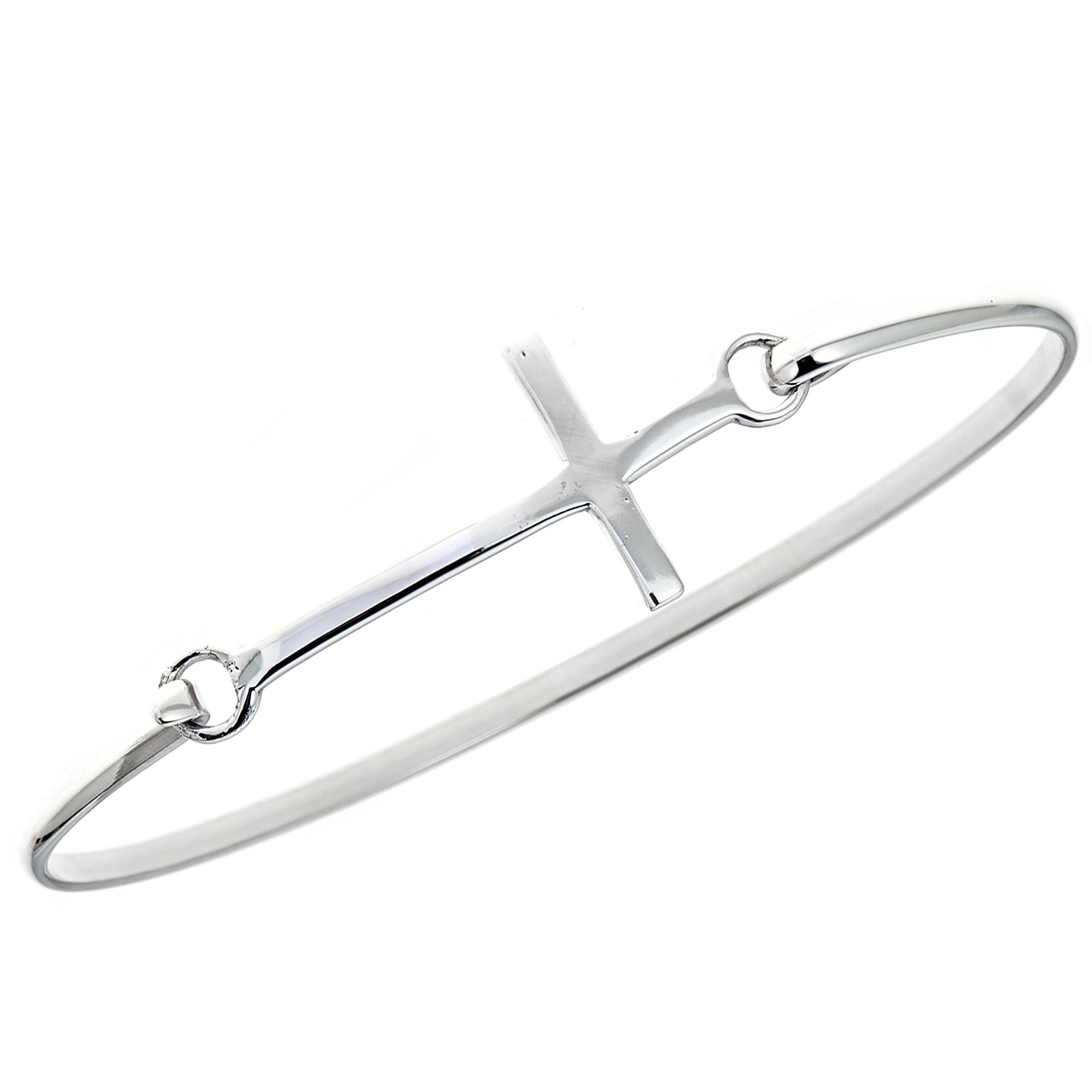 Ritastephens Sterling Silver Cross Pendant - 30mm X 18mm, 925 Silver (Pendant Only) - View #8