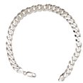 thumbnail image 1 of Ritastphens Sterling Silver Comfort Curb Link Thick 7.9mm Wrist Bracelet 8.5inches, 1 of 6