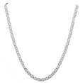 thumbnail image 1 of Ritastphens Sterling Silver Comfort Mariner Link Thick 6.0mm Chain Chain Necklace 24inches, 1 of 6