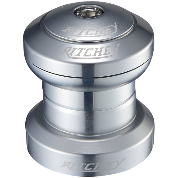 Ritchey Classic Headset - Exernal, 1-1/8", Threadless, EC34/28.6-EC34/30, Silver