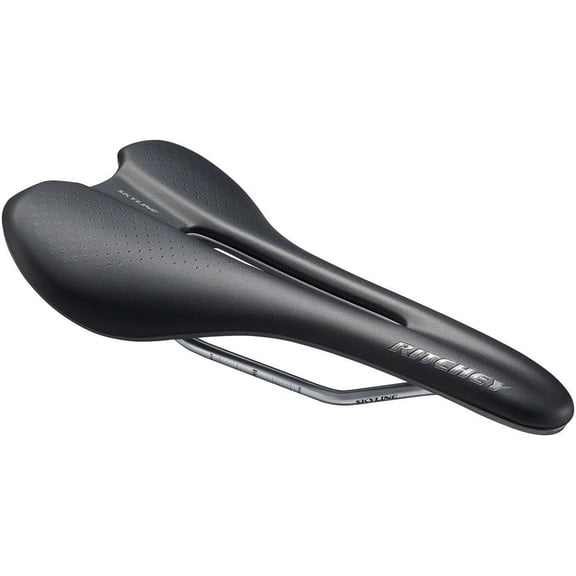 Ritchey Skyline Comp Saddle, CrMo Rail, 145mm Width, Black