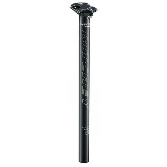 Ritchey Comp Zero Carbon Seatpost: 30.9mm, 400mm, Black