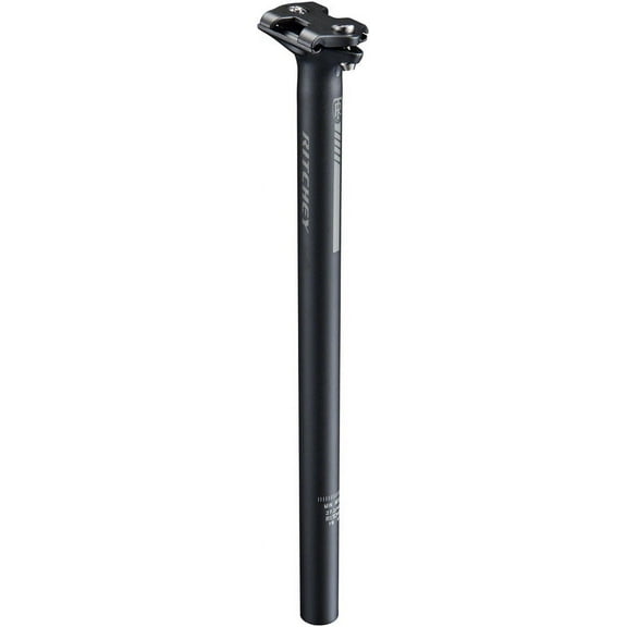 Ritchey Comp Zero Seatpost 30.9mm 400mm Black 2020 Model Zero Offset Alloy Post