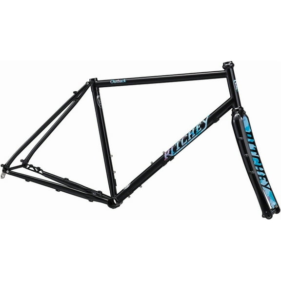 Ritchey Outback Frameset - 700c/650b, Steel, Aurora, Small