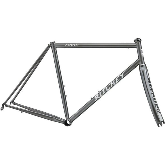 Ritchey Road Logic Frameset - 700c, Steel, Gray, 55cm