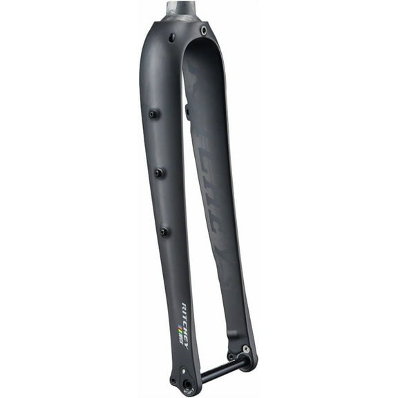 Ritchey WCS Carbon Adventure Fork - 1-1/8" Tapered, Thru Axle, Flat Mount