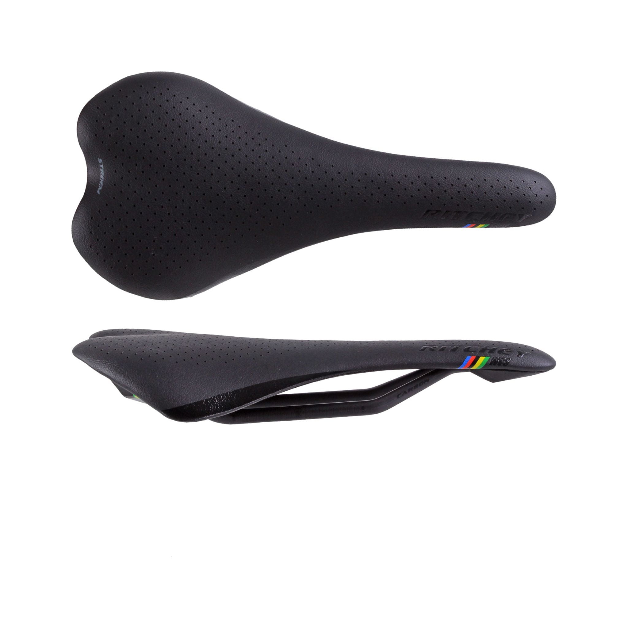 Ritchey Streem Bicycle Saddle – WCS Carbon Shell, Lorica Leather, 278x132mm, Lightweight & Performance