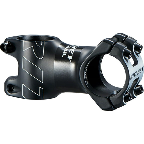 Ritchey WCS Trail Stem 60mm 31.8 +/-0 1 1/8 Aluminum Blatte Extra Wide Bar Clamp