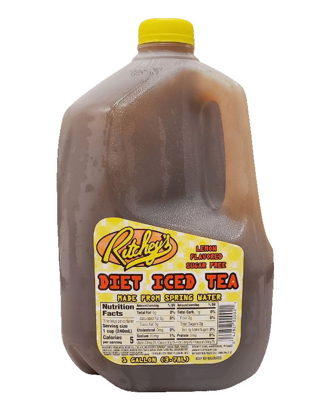 Gal Ritchey Ritcheys Diet Iced Tea, gallon - Walmart.com
