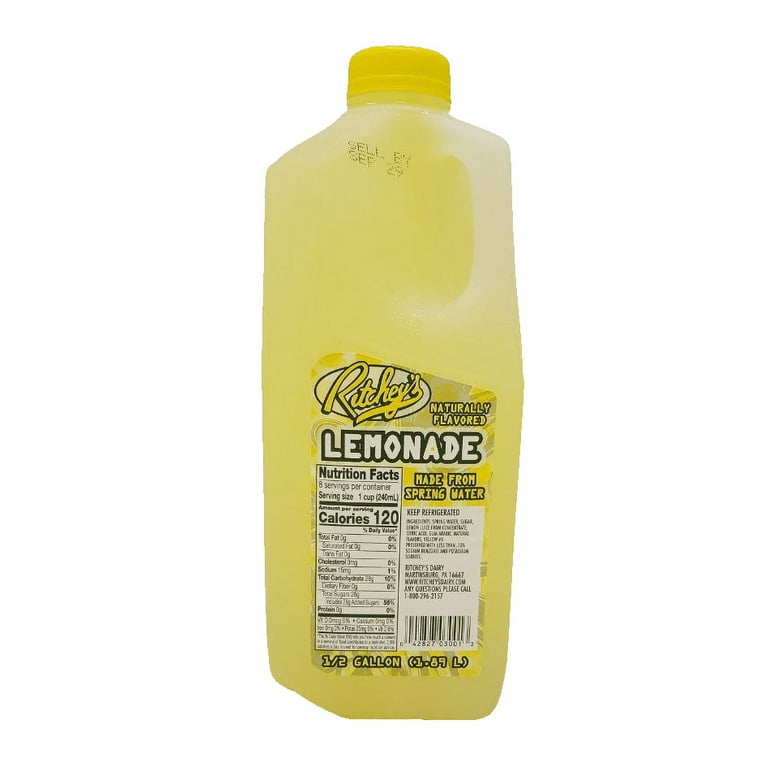 Ritcheys Lemonade, half gallon - Walmart.com