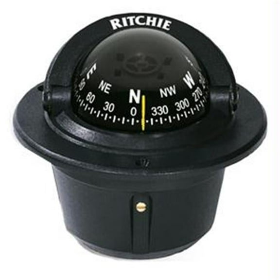 Ritchie Compass Flush Mount Explorer - Black