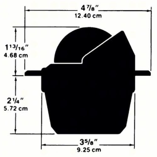 Ritchie F50W Explorer Flush Mount Compass, White FO3225