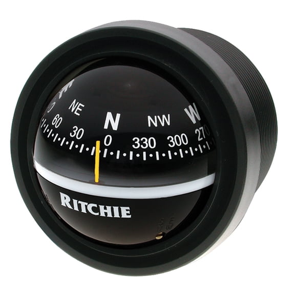 Ritchie V-57.2 Explorer Compass - Dash Mount - Black | Bundle of 2