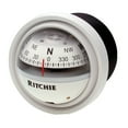 thumbnail image 1 of Ritchie V57W2 White Explorer Boat Compass with Green Light & Dash Mount, 1 of 3